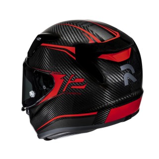 KASK MOTOCYKLOWY HJC RPHA12 CARBON KERES BLACK RED L