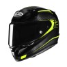 KASK MOTOCYKLOWY HJC RPHA12 CARBON KERES BLACK YELLOW L