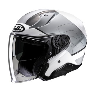 KASK MOTOCYKLOWY HJC RPHA31 CHELET SILVER WHITE S
