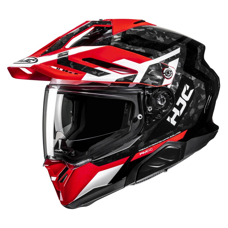 KASK MOTOCYKLOWY HJC RPHA60 DAKAR BLACK RED L