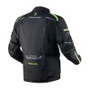 KURTKA MOTOCYKLOWA TEKSTYLNA REBELHORN CUBBY 4 BLACK FLUO YELLOW S