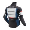 KURTKA MOTOCYKLOWA TEKSTYLNA REBELHORN CUBBY 5 BLUE GREY RED M