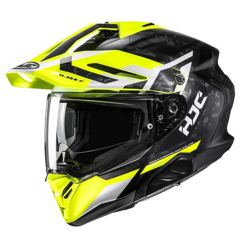 KASK MOTOCYKLOWY HJC RPHA60 DAKAR YELLOW BLACK M