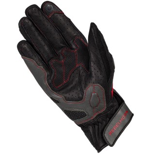 RĘKAWICE MOTOCYKLOWE DAMSKIE REBELHORN FLUX 2 BLACK GREY FLUO RED WL