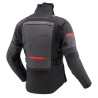 KURTKA MOTOCYKLOWA TEKSTYLNA REBELHORN CUBBY 5 DARK GREY BLACK RED 5XL