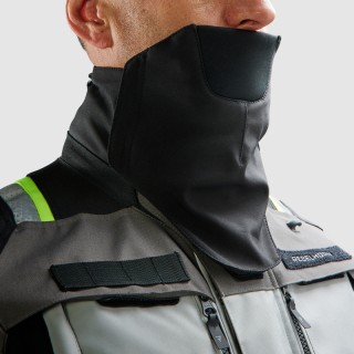 KURTKA MOTOCYKLOWA TEKSTYLNA REBELHORN CUBBY 5 BLACK GREY FLUO YELLOW 3XL