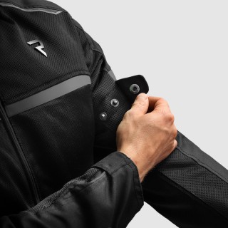 KURTKA MOTOCYKLOWA TEKSTYLNA REBELHORN ECHO BLACK S