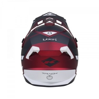 KENNY RACING KASK CROSS/ENDURO MODEL TRACK GRAPHIC CANDY RED MATT KOLOR CZARNY/CZERWONY/BIAŁY ROZMIAR L ( 59 - 60 CM )