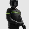 KURTKA MOTOCYKLOWA TEKSTYLNA REBELHORN ECHO BLACK FLUO YELLOW 3XL