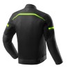 KURTKA MOTOCYKLOWA TEKSTYLNA REBELHORN ECHO BLACK FLUO YELLOW XL