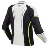 KURTKA MOTOCYKLOWA TEKSTYLNA DAMSKA REBELHORN FLUX BLACK ICE FLUO YELLOW WXXS