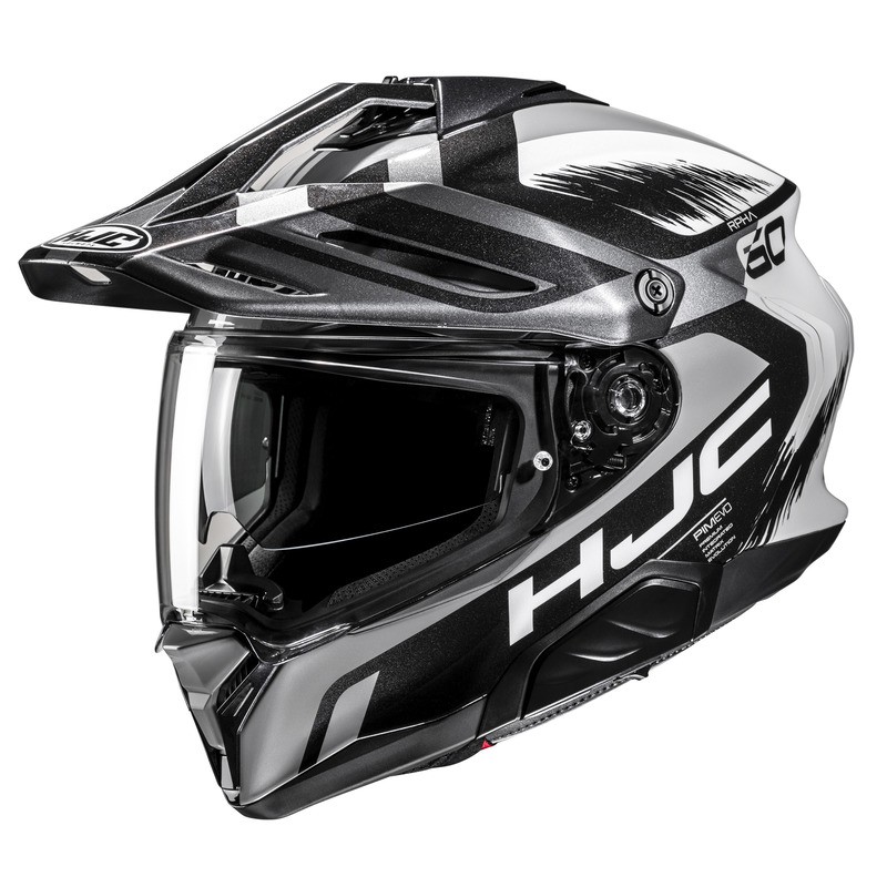 KASK MOTOCYKLOWY HJC RPHA60 QUID BLACK GREY XL