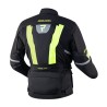 KURTKA MOTOCYKLOWA TEKSTYLNA REBELHORN HARDY 2 BLACK FLUO YELLOW 4XL
