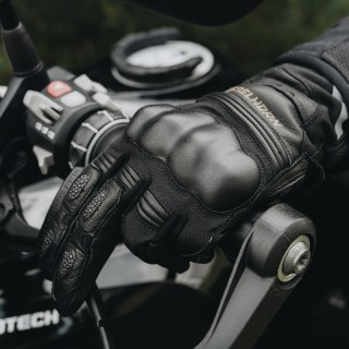 RĘKAWICE MOTOCYKLOWE REBELHORN PATROL LONG BLACK S