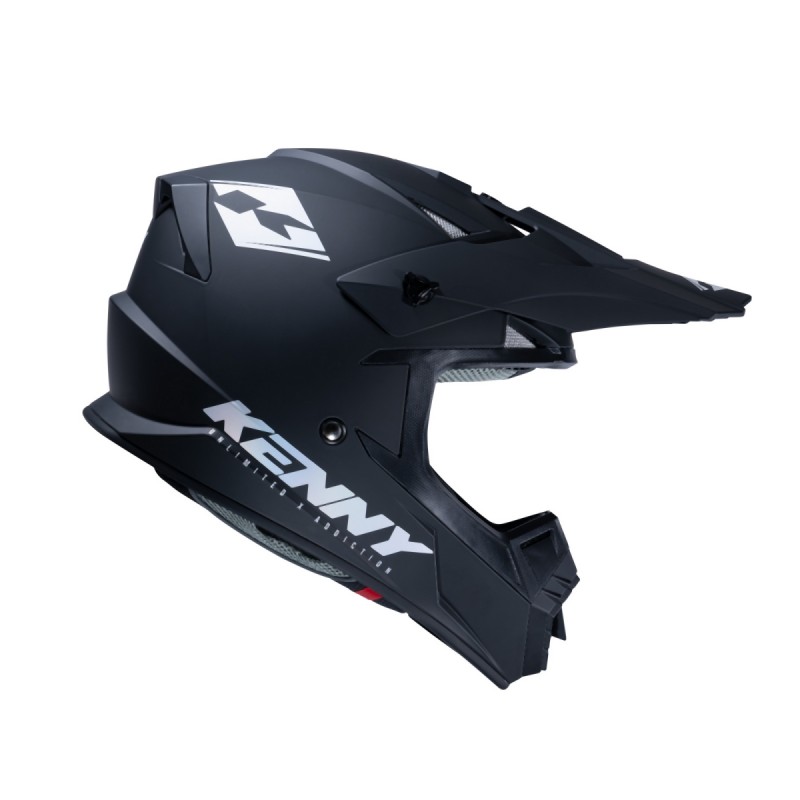 KENNY RACING KASK CROSS/ENDURO MODEL TRACK SOLID MATT BLACK HOLOGRAPHIC KOLOR CZARNY/SZARY ROZMIAR XS ( 53 - 54 CM ) KENNY RACING KASK CROSS/ENDURO MODEL TRACK SOLID MATT BLACK HOLOGRAPHIC KOLOR CZARNY/SZARY ROZMIAR XS ( 53 - 54 CM )