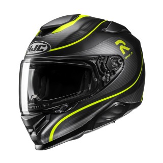 KASK MOTOCYKLOWY HJC RPHA71 CLETA BLACK YELLOW S