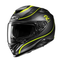 KASK MOTOCYKLOWY HJC RPHA71 CLETA BLACK YELLOW S