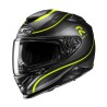 KASK MOTOCYKLOWY HJC RPHA71 CLETA BLACK YELLOW S