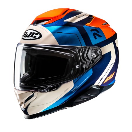 KASK MOTOCYKLOWY HJC RPHA71 COZAD BLUE ORANGE S
