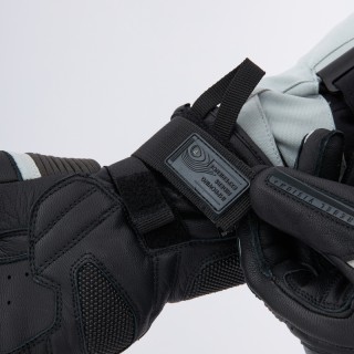 RĘKAWICE MOTOCYKLOWE REBELHORN RANGE BLACK LIGHT GREY S