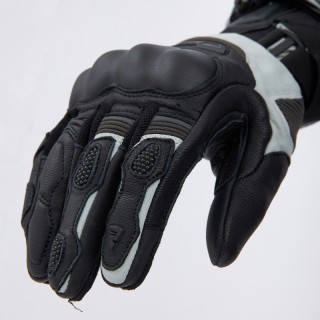 RĘKAWICE MOTOCYKLOWE REBELHORN RANGE BLACK LIGHT GREY XL