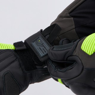 RĘKAWICE MOTOCYKLOWE REBELHORN RANGE BLACK ANTHRACITE FLUO YELLOW XXL