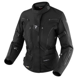 KURTKA MOTOCYKLOWA TEKSTYLNA DAMSKA REBELHORN HARDY 2 BLACK WS
