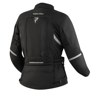 KURTKA MOTOCYKLOWA TEKSTYLNA DAMSKA REBELHORN HARDY 2 BLACK WXS