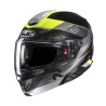 KASK MOTOCYKLOWY HJC RPHA91 MADAL BLACK YELLOW XL