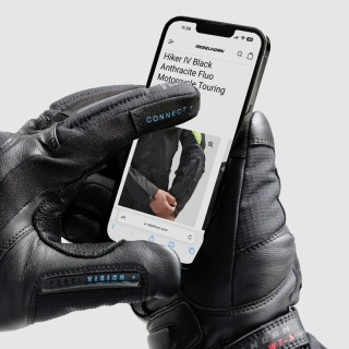 RĘKAWICE MOTOCYKLOWE REBELHORN SUMMIT WINTER WP BLACK 3XL