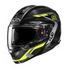 KASK MOTOCYKLOWY HJC RPHA91 CARBON LAGOS BLACK YELLOW M
