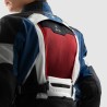 KURTKA MOTOCYKLOWA TEKSTYLNA REBELHORN HARDY 3.0 BLUE GREY RED 3XL