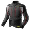 KURTKA MOTOCYKLOWA TEKSTYLNA REBELHORN HARDY 3.0 DARK GREY BLACK FLUO YELLOW 4XL