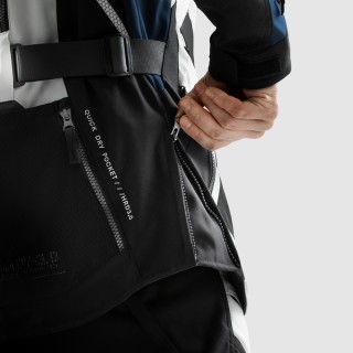 KURTKA MOTOCYKLOWA TEKSTYLNA REBELHORN HARDY 3.0 BLUE GREY RED 6XL