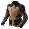 KURTKA MOTOCYKLOWA TEKSTYLNA REBELHORN HARDY 3.0 DESERT GREY RED 6XL