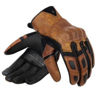 RĘKAWICE MOTOCYKLOWE REBELHORN THUG 2 VINTAGE BROWN S