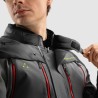KURTKA MOTOCYKLOWA TEKSTYLNA REBELHORN HARDY 3.0 DARK GREY BLACK FLUO YELLOW 6XL