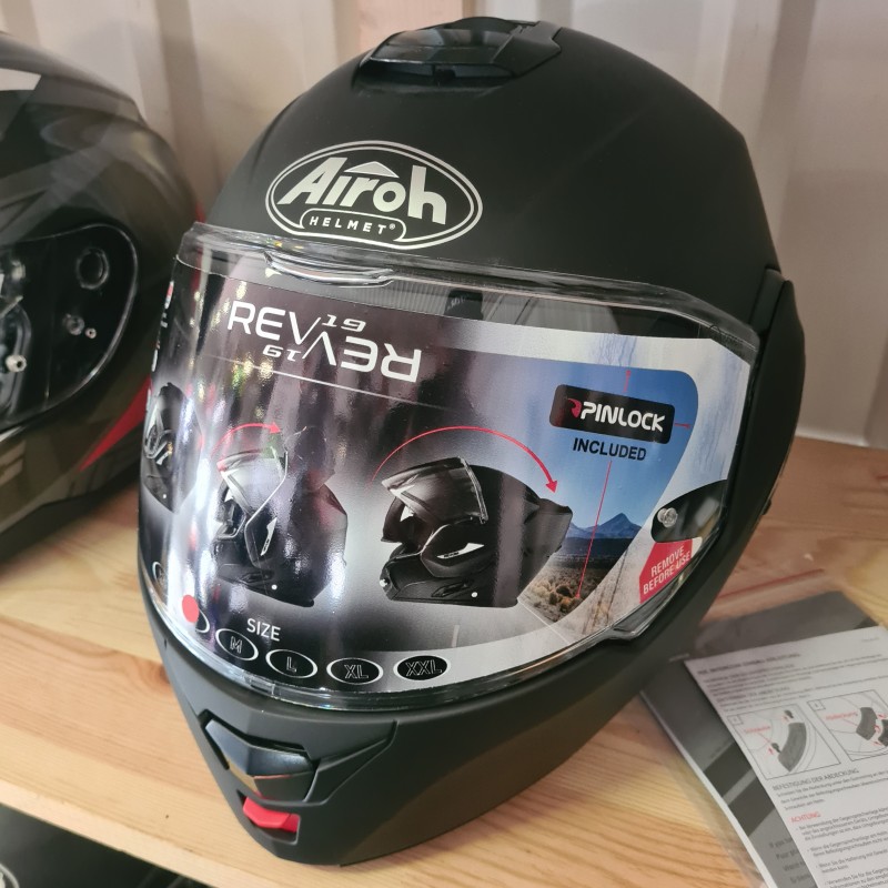 Kask Airoh Rev 19 Color Black Matt