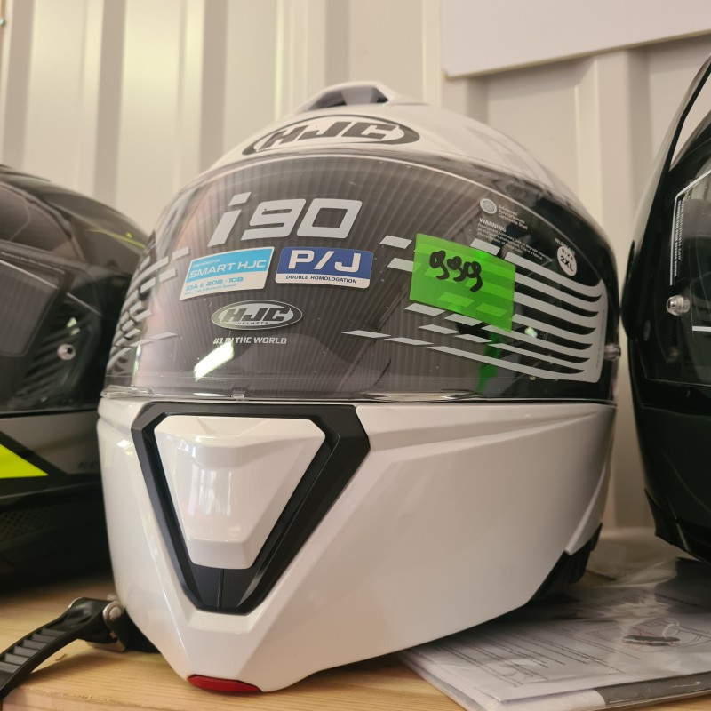 Motocyklowy Kask HJC i90 Pearl White