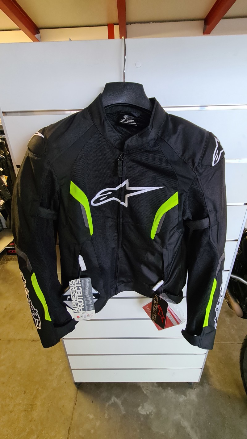 Kurtka Tekstylna Alpinestars Ast V2 Air Black/Fluo Yellow