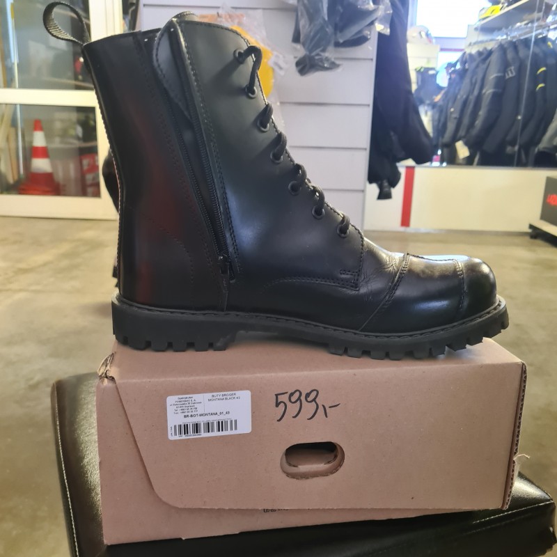 Buty Skórzane Broger Montana Black