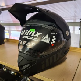 Motocyklowy Kask iMX Racing MXT-01 Pinlock Ready Matt Black