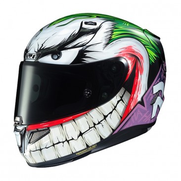 KASK HJC R-PHA-11 JOKER DC COMICS WHITE/GREEN XS