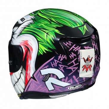 KASK HJC R-PHA-11 JOKER DC COMICS WHITE/GREEN L