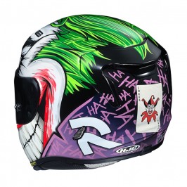 KASK HJC R-PHA-11 JOKER DC COMICS WHITE/GREEN XL