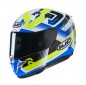 KASK HJC R-PHA-11 NECTUS BLUE/FLO YELLOW XXS