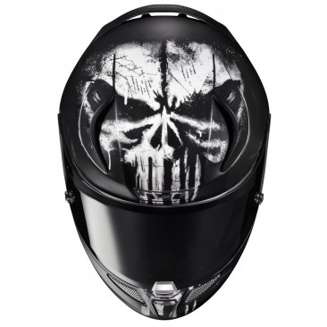 KASK HJC R-PHA-11 PUNISHER MARVEL BLACK XS