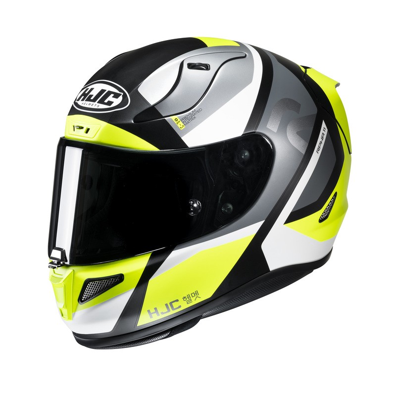 KASK HJC R-PHA-11 SEEZE WHITE/YELLOW XS