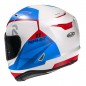 KASK HJC R-PHA-11 TEXEN WHITE/BLUE/RED XS