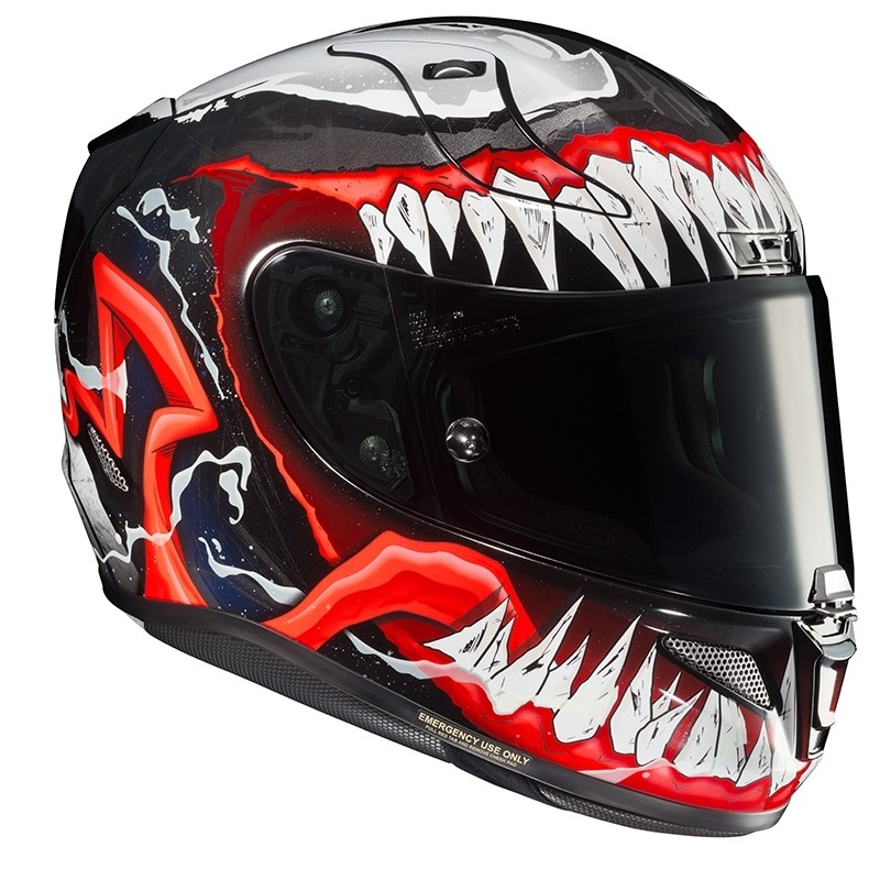 KASK HJC R-PHA-11 VENOM 2 BLACK/RED XXS